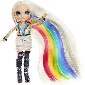 Rainbow High Hair Studio - Exclusieve Amaya Raine Pop met Extra Lang Haar en 5-in-1 Wasbare Kleuren