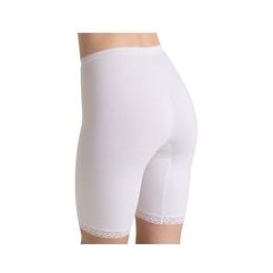 Sloggi Basic + Lange damesshorts (1 stuk), Wit (Wit 0003)