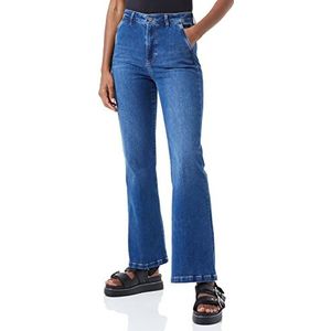 s.Oliver Dames-been-jeans, jeansblauw, 40 W/34 L, Denim blauw