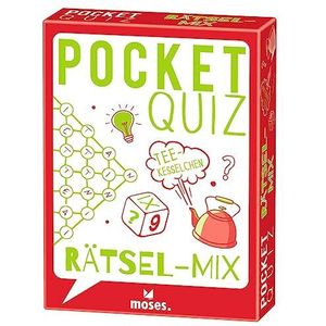 Pocket Quiz Rätsel- Mix: 50 Knifflige Rätsel zum um-die-Ecke-Denken