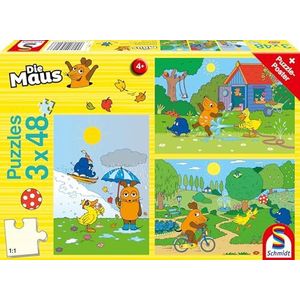 Schmidt Spiele De muis, veel plezier met de muis (kinderpuzzel)