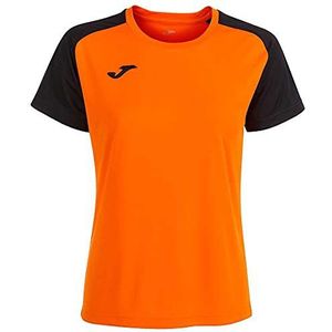 Joma Academy IV T-shirt voor dames, Oranje - Zwart