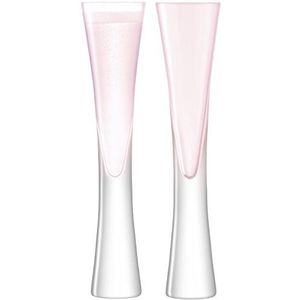 LSA Moya MV30 champagneglas, 170 ml, roze, 2 stuks