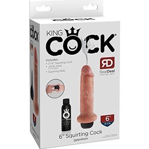 KING COCK 15,24 cm SQUIRTING COCK