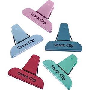 Westmark 52172270 5 clips voor plastic zakken met opdruk ""Snack Clip