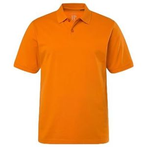 JP 1880, heren, grote maten, poloshirt, piqué, donkeroranje, L, donkeroranje