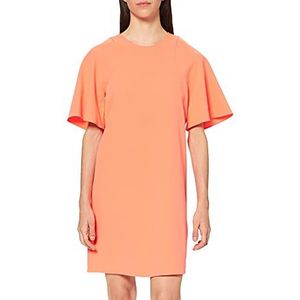 Armani Exchange dames jurk met korte mouwen en rug, Oranje