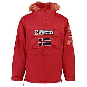Geographical Norway Boomerang Parka voor heren, Rood