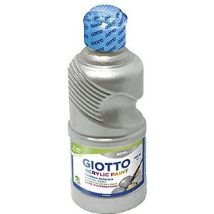GIOTTO Acrylverf, fles 250 ml, zilver