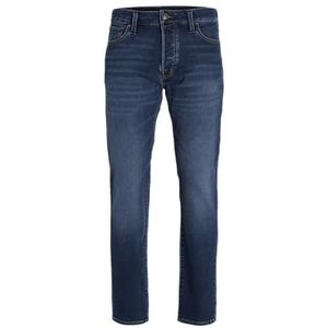 JACK&JONES PLUS Heren Jeans Denim Blauw 44W 32L, Denim blauw