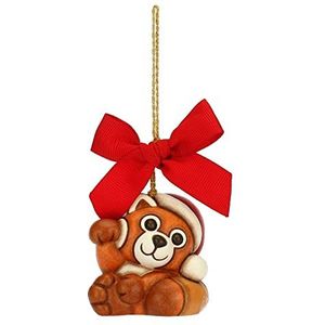 THUN - Kerstdecoratie Panda rood klein