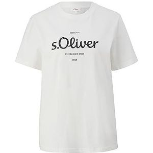 s.Oliver T-shirt met korte mouwen dames T-shirt met korte mouwen, Wit-463