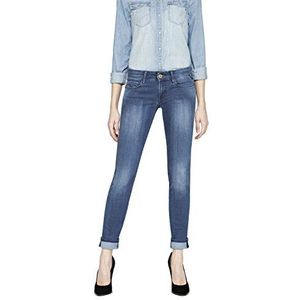 Replay Dames skinny jeans WX613 .000.41A 605, Blauw (Mid Blue 9)