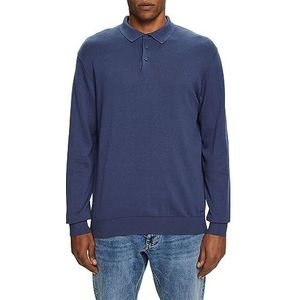 ESPRIT 073eo2i304 heren sweater, Grijs blauw