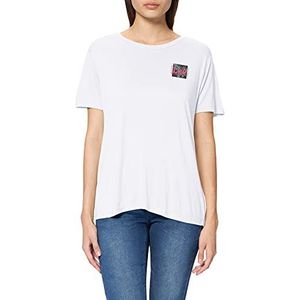 Lee Casual T-shirt voor dames, wit (Bright White Lj)