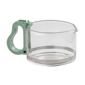 Fackelmann 2060850 Koffiepot voor Philips koffiemachines: 44, glas, kunststof, groen, 13,6 x 10,1 x 10,2 cm