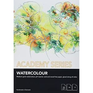 Academy Series aquarelpapier, A4, 300 g/m², 15 vellen