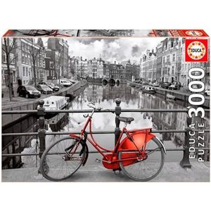 EDUCA BORRAS Amsterdam Does Not Apply Puzzel 3000 stukjes, meerkleurig, één maat (16018)