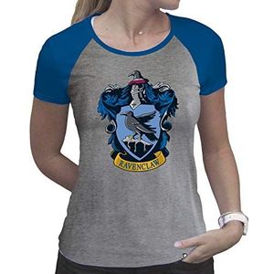 ABYstyle - Harry Potter - T-Shirt - Corvonero - Heren - Grijs en Blauw - Premium, grijs.