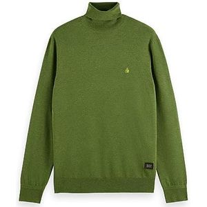 Scotch & Soda Regular Fit Essentials Turtle in Eco Vero Sweatshirt voor heren, Mojito 6733