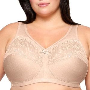 Glamorise Magiclift vochtwerende beha zonder beugel #1064 Dames (1 stuk), Chinees vlees