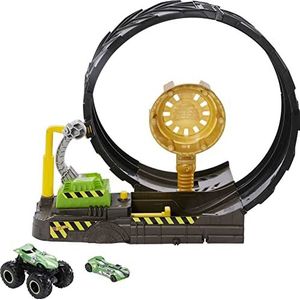 Hot Wheels Monster Truck Epic Loop Challenge - Speelset met Truck en Auto - Met Launcher en Heling - Actie en Stunts - Cadeau voor Kinderen van 4+