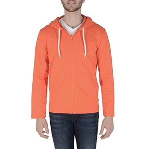 19V69 ITALIA Thomas Orange Sweatshirt met capuchon voor heren (19 stuks), Oranje