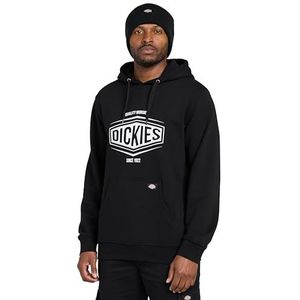 Dickies Rockfield Hoodie heren capuchontrui, zwart.