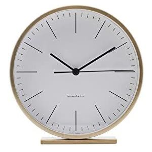 House Doctor Aps - Clock, Hannah, Gold, dia: 15 cm