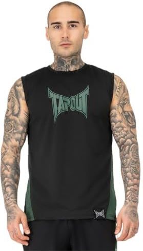 Tapout Functioneel herenshirt zonder mouwen normale pasvorm TRAININGSTANK