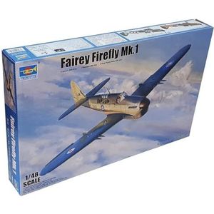 Trumpeter 005810 1/48 Fairey Firefly MK.1 modelbouwset, modelbouw, meerkleurig