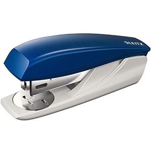 Leitz Kleine nietmachine, capaciteit 25 vellen, blauw, ergonomische behuizing, incl. nietjes, productlijn NeXXt, 55010035