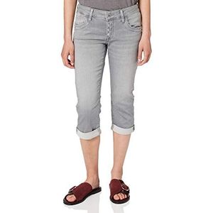 Mavi Alma Straight Jeans voor dames, LT Grey Sporty