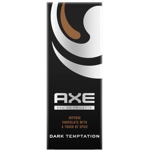 Axe Dark Temptation Eau de Toilette Dark Temptation, geur van zwarte chocolade en specerijen, efficiëntie en frisheid, 24 uur, fles van 100 ml