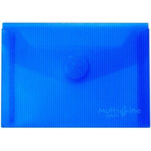 Grafoplás 04872630 snelhechter, A6, kunststof, blauw, 5 stuks