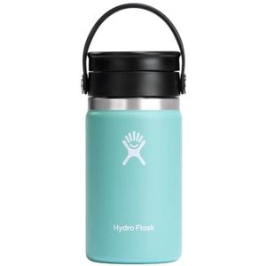 HYDRO FLASK - 354 ml reiskoffiefles – geïsoleerde roestvrijstalen reisbeker met flexibel lekvrij deksel – BPA-vrij – brede opening – dauw