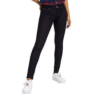 Tommy Jeans Mid Rise Nora Skinny Jeans voor dames, New Rinse Stretch 911