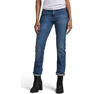 G-STAR RAW Noxer Jeans met hoge taille voor dames, blauw (Faded Capri B767-d346)