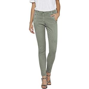 Replay Karyna Slim Jeans voor dames, groen (Sage Green 130), 32W/28L, groen (Sage Green 130)