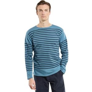 Armor Lux Zeeman van dik katoen, admiraal, winterblauw/rijk marineblauw, 3XL, Winterblauw/Rich Navy