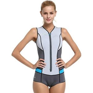 Cressi Idra Swimsuit damesbadpak, grijs, XL/5