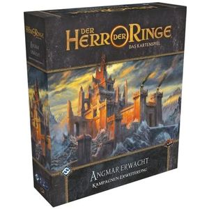 Asmodee | Fantasy Flight Games | Het hart van de Ringe: LCG - Angmar erwacht | Kampagnen-ervaring | Expertenspel | kaartspel | 1-4 spelers | vanaf 14 jaar | 30+ minuten per speler | Duits