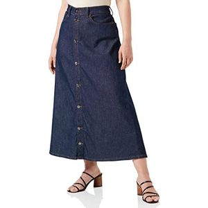 7 For All Mankind Nora Skirt Guilty Pleasure Rock, Dark Blue, Regular Vrouwen, Dark Blue, 36, Donkerblauw