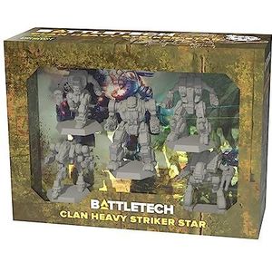 BattleTech: Clan Heavy Striker Star - Miniatuur Game - Catalyst Game Labs