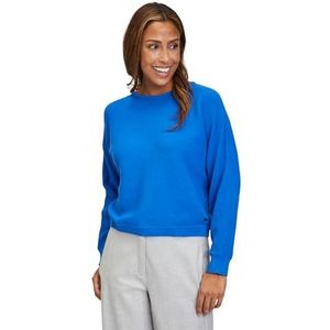 Betty & Co 5673/3264 korte gebreide trui met 1/1 mouwen voor dames, Strongblauw