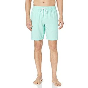 Amazon Essentials Short de bain à séchage rapide pour homme 22,9 cm, vert menthe, taille S