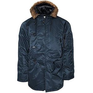 Mil-Tec N3B jas, zwart, Donkerblauw