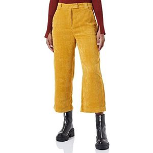 Sisley mustard dames broek 3p8 36, mustard 3p8