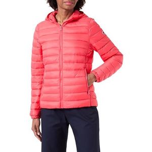 Champion Legacy Outdoor W-Spring-Summer WR Light Nylon Hooded Veste Femme, Rouge corail, XL