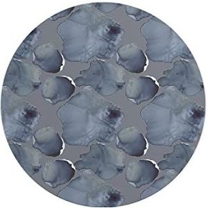 Questo Casa, Ronde muismat met antislip onderkant voor kantoor en thuis, diameter 22 cm